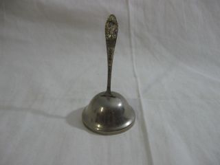 Vintage Mexico Metal Souvenir Collectible State Bell - Carlsbad Caverns