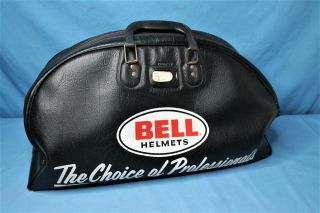 Rare ' 60s Bell Helmet & Uniform Firesuit Bag Toptex 500 TX Drag Racing 2