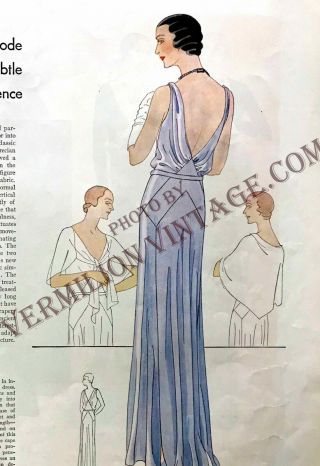 1930 Vogue Pattern Book,  Oct - Nov,  Gorgeous 1930 