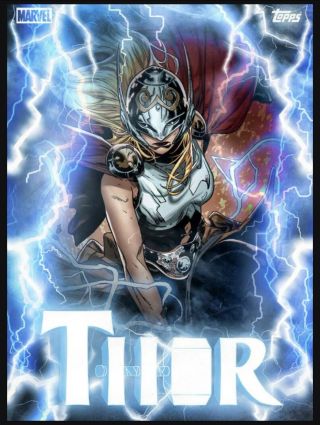 Thorsday - Marvel Collect By Topps Digital Motion - Jane Foster - Week 15