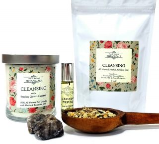 Cleansing Ritual Kit All Natural Purification Negativity Wiccan Pagan Conjure