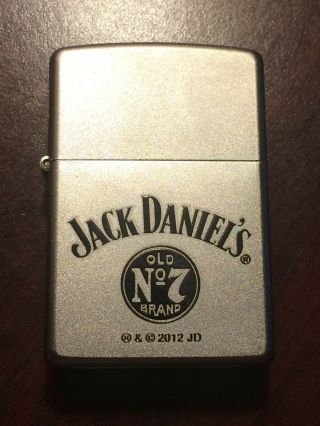 Vintage Zippo Lighter Jack Daniels Nib (205)