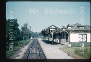 Slide N&w Norfolk & Western Emory Va Station In 1960