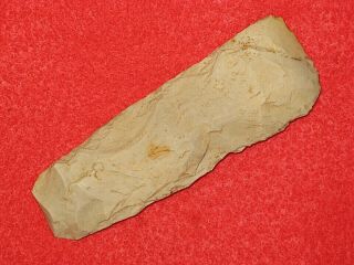 Authentic Native American Artifact Arrowhead 3 - 3/4 " Missouri Adz / Celt H9