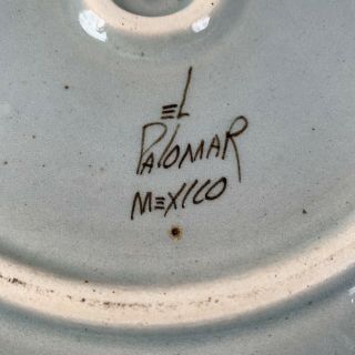 Vintage El Palomar Mexico Pottery 10 
