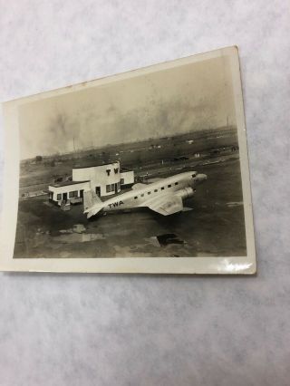 Aviation History Photograph : Twa Early Years Newark Jersey