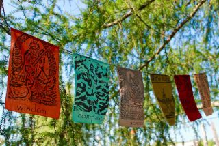 Goddess Diversity Affirmation Prayer Flag Bunting Banner Bali Boho Garden Art