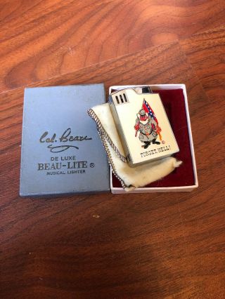 Vintage Confederate Musical Lighter Plays Dixie House Of Beaurgard