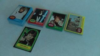 Vintage Topps 1977 Star Wars Gum Cards 77 Different Series 1 - 2 - 3 - 4 All Exc