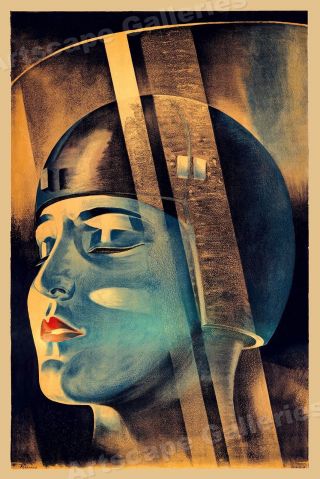 1920s Movie Poster Metropolis Classic Science Fiction - 24x36