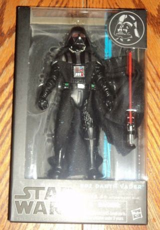 Star Wars Black Series Darth Vader - Removeable Helmet - Blue Line - From Case 2