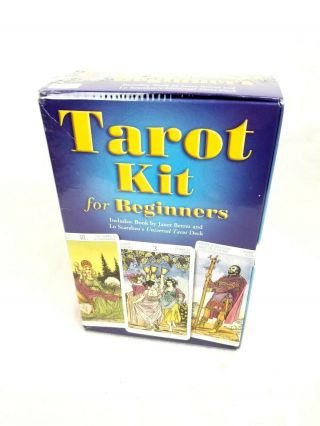 Tarot Kit For Beginners - Universal Tarot Cards Deck & Book Set