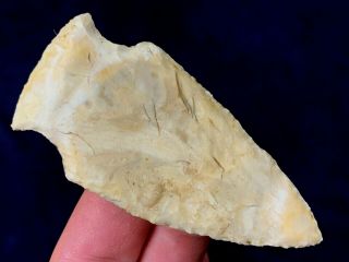 Outstanding Hopewell Point Boone Co. ,  Missouri Authentic Arrowhead Artifact Sp19