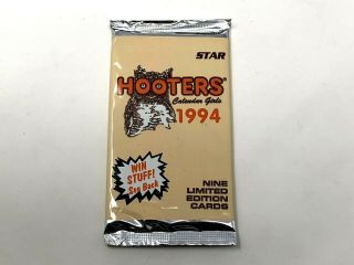 Vintage 1994 Hooters Collectible Trading Cards Boca Raton 34 Packs 3