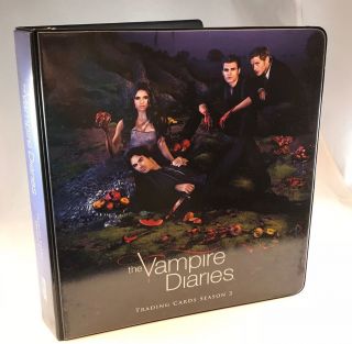 Binder Sale: Album For The Vampire Diaries Season 3 Cards By Cryptozoic 2013