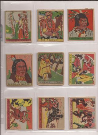 Series Of 48 - Western (r128 - 2).  1930s.  Near Complete Set