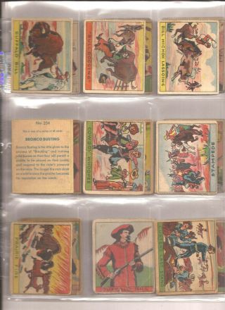 SERIES OF 48 - WESTERN (r128 - 2).  1930s.  NEAR COMPLETE SET 2