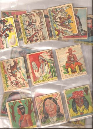 SERIES OF 48 - WESTERN (r128 - 2).  1930s.  NEAR COMPLETE SET 3