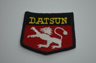 Vintage Datsun Car Brand Patch Embroidered Iron On