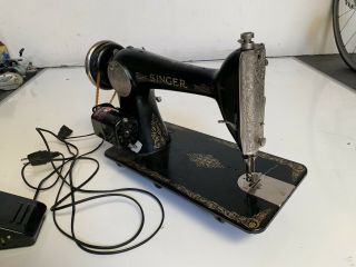 Vintage Singer Model 66 Sewing Machine