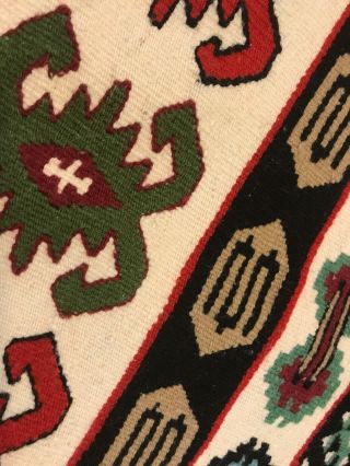 Navajo Style Rug.  Floor Runner Mulit - color.  62” Long.  Great Shape 4