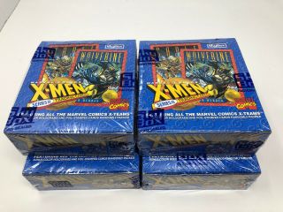 X - Men Trading Cards Series Ii 2 Marvel Skybox 1993 Factory Box 36 Packs