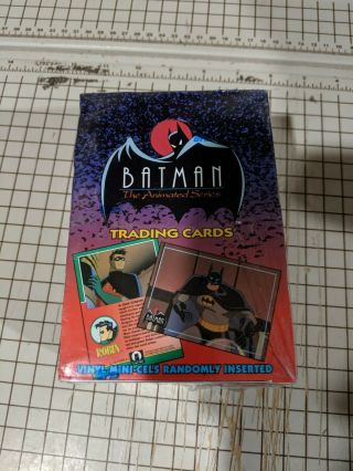 Topps 1993 Batman The Animated Series Trading Cards Factory Box