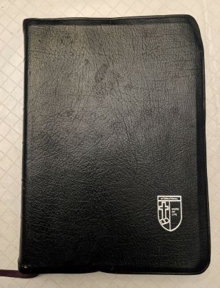 The Ryrie Study Bible Kjv Leather Bound,  1978