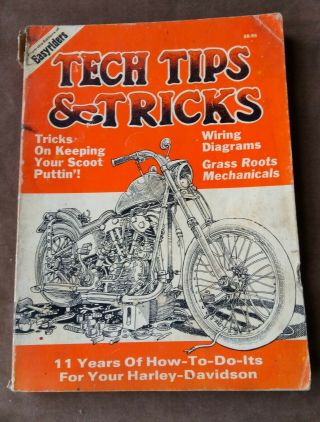 1983 Easyriders Tech Tips & Tricks Harley Restoration Guide