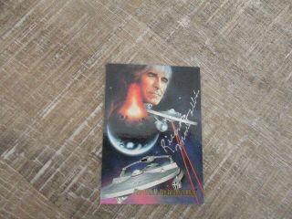 Ricardo Montalbln Autograph Signature Trading Card Star Trek Tos