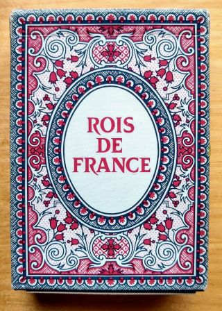 Vtg 1969 Rois De France Grimaud Playing Cards Paris