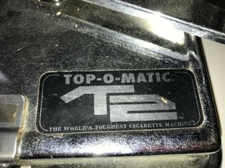 Top O Matic T2 Cigarette Rolling Machine Hand Powered Tobacco Injector 2
