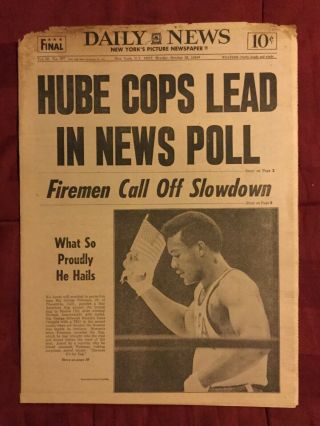Best George Foreman - 1968 Olympics - Boxing - York Daily News Newspaper