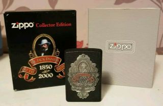 Zippo Jack Daniels 150 Anniversary Lighter 2000
