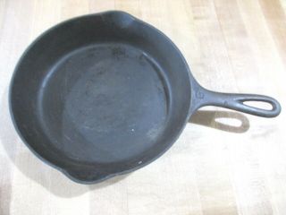 Vintage Griswold Cast Iron No 699 Fry Pan Skillet Erie Pa Usa Sits Flat