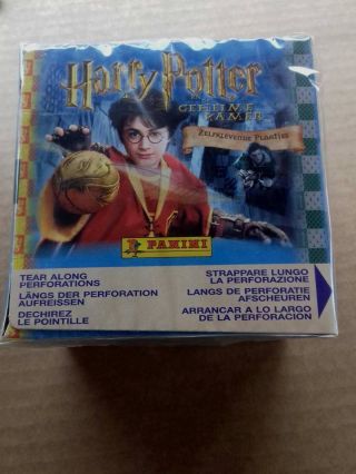 Harry Potter And The Chamber Of Secrets Panini Box With 50 Packs