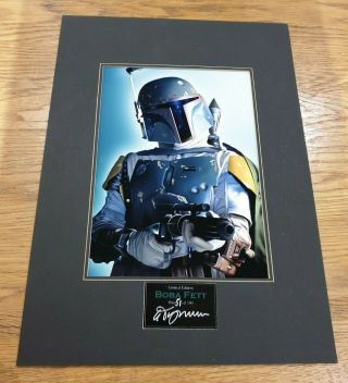 Limited Edition Star Wars Boba Fett Print 51 Of 100 99p Start &