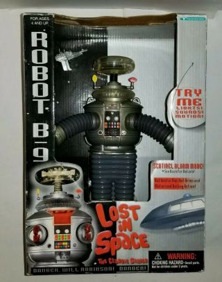 1997 Trendmasters Lost In Space Robot B9 Robbie 10 " Tall Box Read All