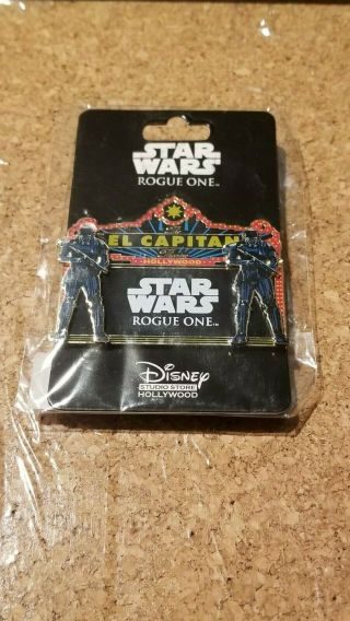 Disney Star Wars Rogue One Marquee Pin Le 300 Dssh Dsf Ptd El Capitan Theatre