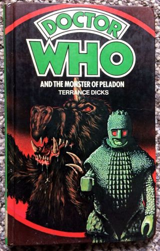 Doctor Who The Monster Of Peladon - Wh Allen Hardback Book Novel Terrance Dicks