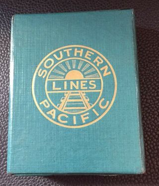 Neat Old Southern Pacific Lines Full Deck Playing Cards
