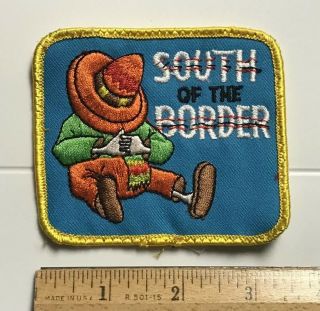 South Carolina South Of The Border Sc Souvenir Embroidered Patch