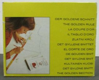The Golden Rule: Pattern Making Book And Toolkit; Sewing,  Clothing Lutterloh