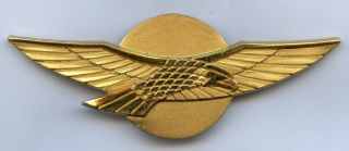 Scanair Airlines Pilot Jacket Badge Grade