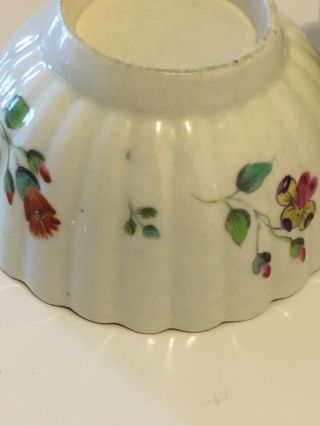 Famille Rose Hand Painted Flowers Tea Bowls Cups 3