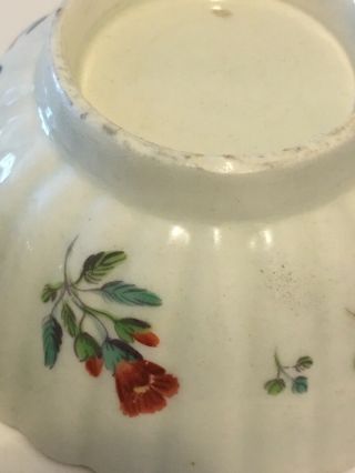 Famille Rose Hand Painted Flowers Tea Bowls Cups 4