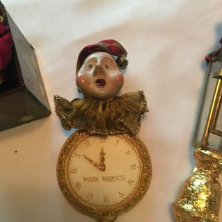 Mark Roberts Jester Christmas Ornaments Watch Jack In The Box Lantern 3