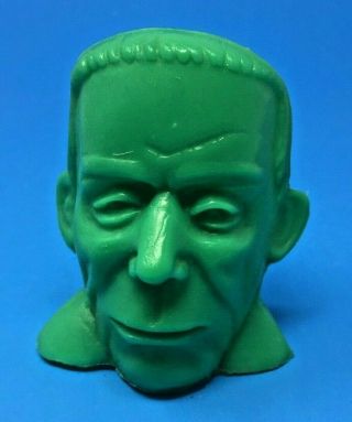 Mold A Rama Frankenstein Bust No Markings In Light Green (m4)