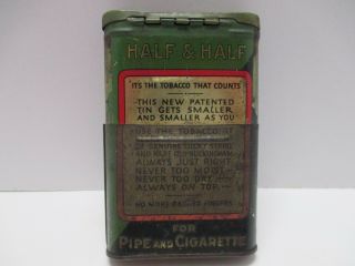 Vintage Lucky Strike Buckinghan Cut Plug Tobacca Tin Half And Half 7/22/30 3