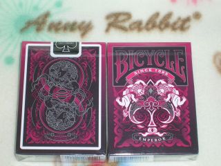 1 Deck Bicycle Emperor Playing Cards Red S10312837 - 甲e4